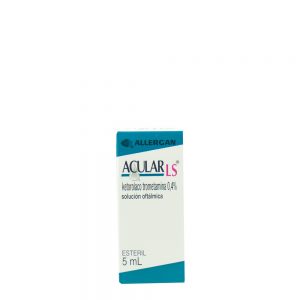 ACULAR LS® SOLUCIÓN OFTÁLMICA ESTÉRIL Frasco  X 5 ML