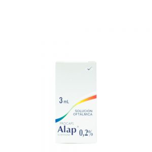 ALAP®  0.2% SOLUCIÓN OFTÁLMICA Frasco x 3 ML