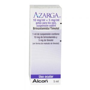 AZARGA® SUSPENSIÓN OFTÁLMICA ESTÉRIL Frasco  X 5 ML