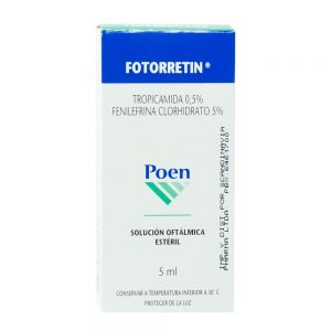 FOTORRETIN ® SOLUCIÓN OFTÁLMICA  ESTÉRIL Frasco x 5 ml