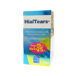 HIALTEARS® SOLUCIÓN OFTÁLMICA ESTÉRIL Frasco x 15 ML  gratis 10 ML