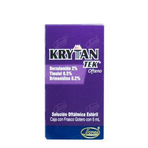 KRYTANTEK® SOLUCIÓN OFTÁLMICA  ESTÉRIL