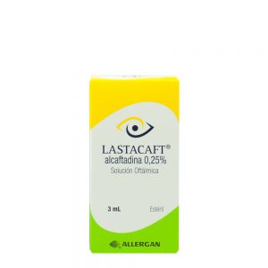 LASTACAFT® SOLUCIÓN OFTÁLMICA ESTÉRIL 0.25% Frasco  X 3 ML