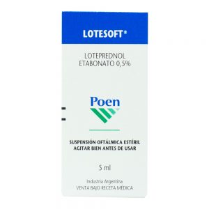 LOTESOFT®  SUSPENSION OFTALMICA  ESTÉRIL Frasco x 5 ML